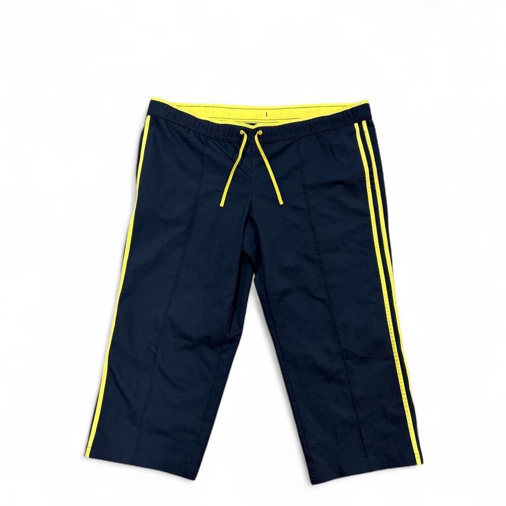Unbranded Women's Navy and Yellow Trousers
